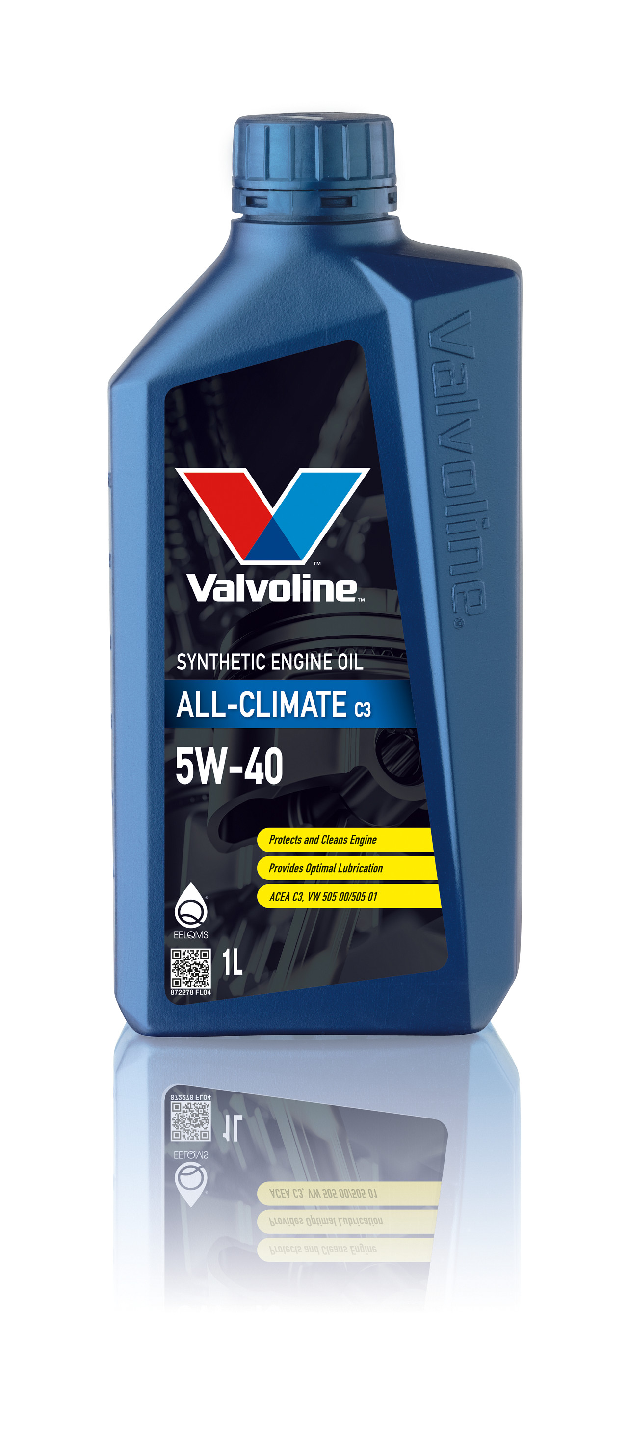 Масло моторное синтетическое ALL CLIMATE C3 5W40, 1л