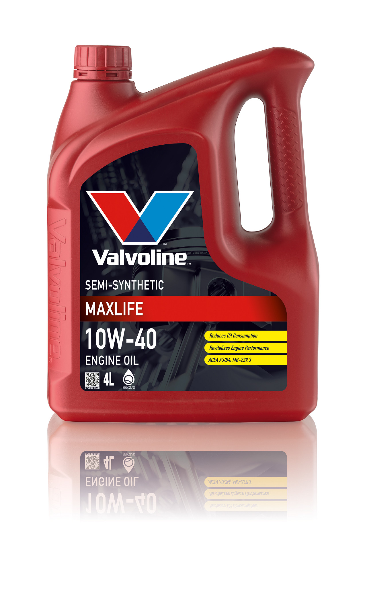 Масло моторное полусинтетическое MaxLife 10W-40, 4л