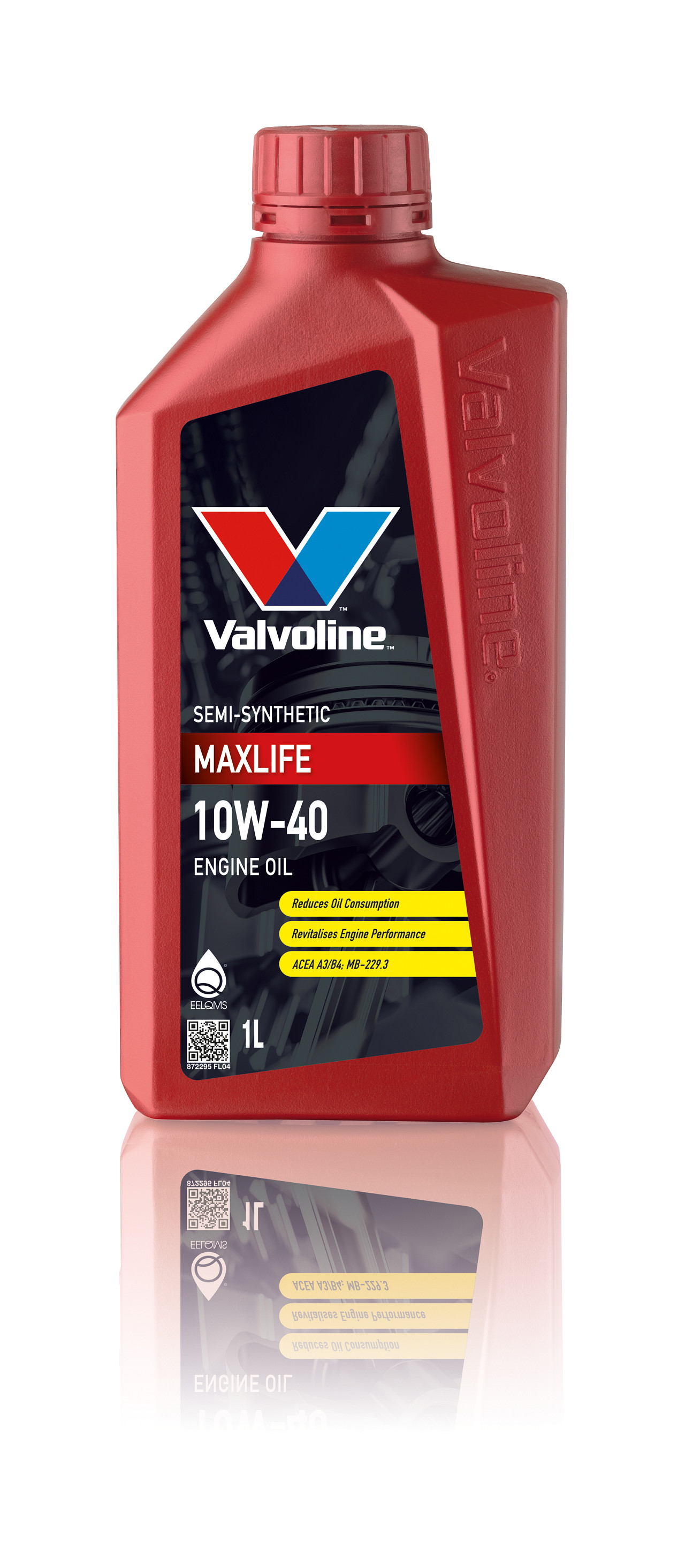 Масло моторное полусинтетическое MaxLife 10W-40, 1л