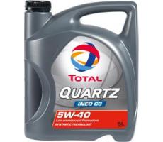 Масло моторное синтетическое QUARTZ INEO C3 5W-40, 5л