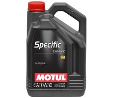 Масло моторное синтетическое Specific 2312 0W-30, 5л