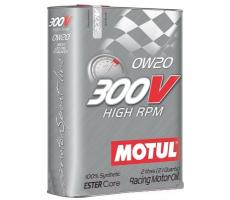Масло моторное синтетическое Motul 300V High RPM 0W-20, 2л