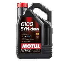 Масло моторное синтетическое 6100 Syn-Clean 5W-40, 5л