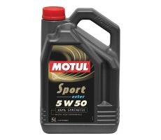Масло моторное синтетическое MOTUL SPORT 5W-50, 5л