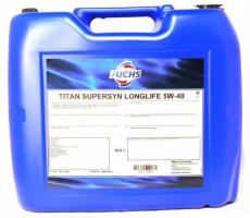 Масло моторное синтетическое TITAN SUPERSYN LONGLIFE 5W-40, 20л