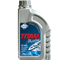 Масло моторное синтетическое TITAN MARINE TC-W3, 1л