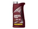 Масло моторное синтетическое DIESEL TURBO 5W-40, 1л