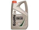 Масло моторное синтетическое ECOLIFE 5W-30, 5л